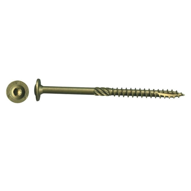 (500 Count) Big Timber CTX153 15 x 3" Bronze Lag Screw