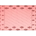 thumbnail image 1 of Ahgly Company Indoor Rectangle Solid Red Modern Area Rugs, 2' x 3', 1 of 4