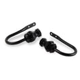 thumbnail image 3 of InStyleDesign  Loren Curtain Holdback Pair Black Satin, 3 of 5