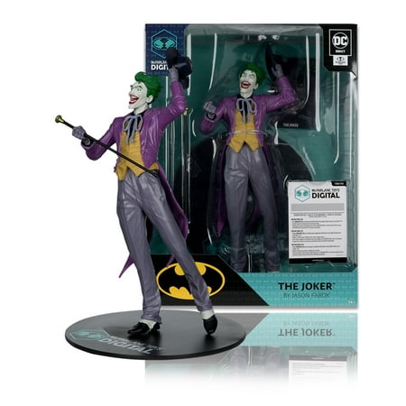 The Joker by Jason Fabok (The Three Jokers) 1:6 Scale PVC Statue w/McFarlane Toys Digital Collectible