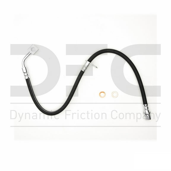 Rear Dynamic Friction Company Brake Line Hose 350-47190 For 2010-2015 Chevrolet Camaro