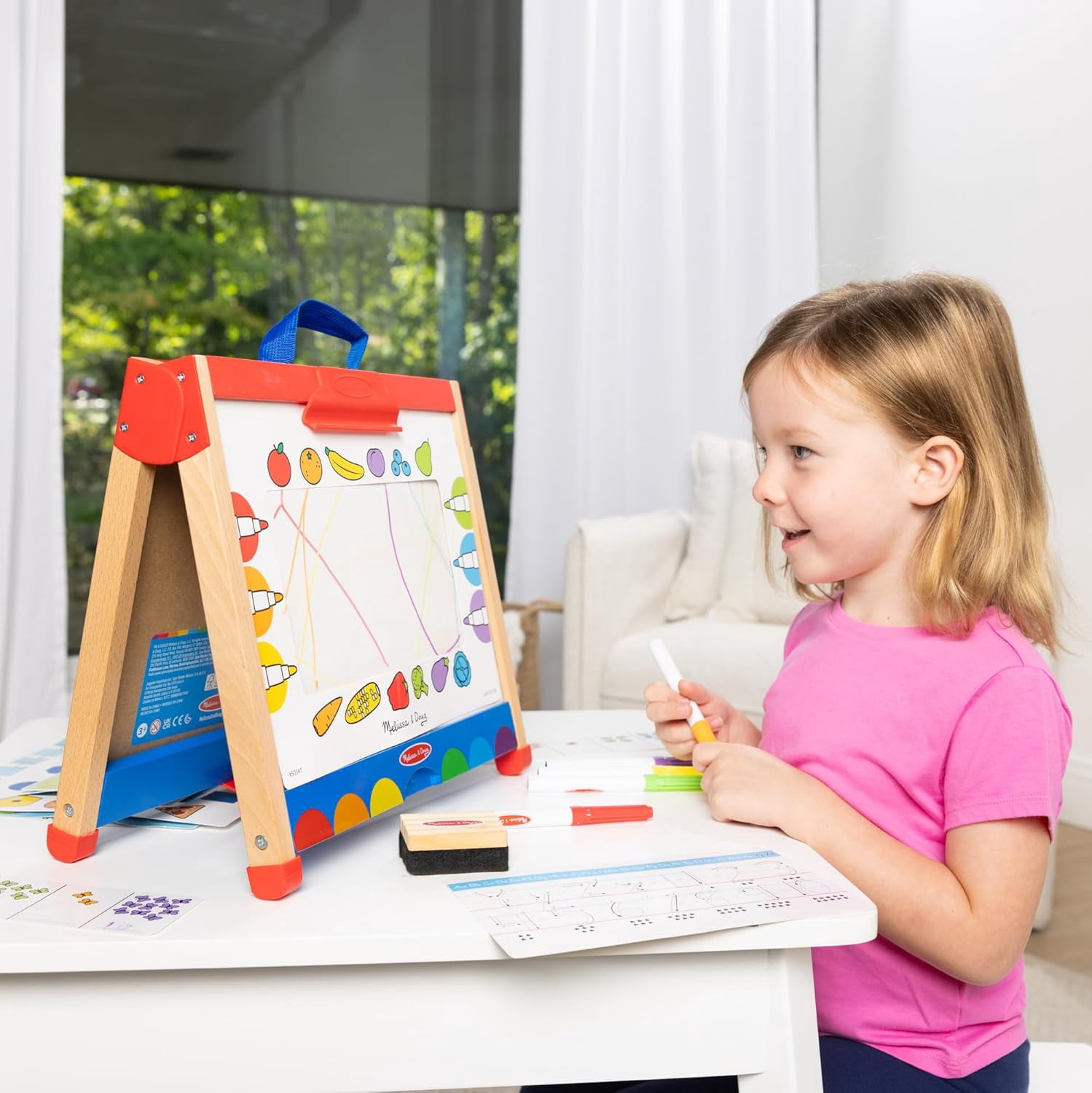 Melissa & Doug Take-Along Activity Easel