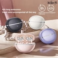 thumbnail image 3 of Open Style Earphone Ear Clip Bluetooth Earphone Butterfly Diamond Bow Light Clip Set Fashion, 3 of 8