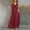 *Wine, variant on ClodeEU Women's Sleeveless V Neck Midi Dress,Casual A Line Dress with Button and Pockets Army Green,Women's Plus L