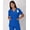 Royal Blue, variant on Comfort Fit Scrubs Women's Scrub Top Fuchsia Pink 3XL