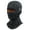 Black, variant on Winter Outdoor Essential: Polyester Multi-Function Ski Head Cover - Windproof Thermal Balaclava for Cycling, Motorcycle & Winter Sports, Lightweight 70g Foldable Face Mask (16.1")