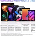 thumbnail image 6 of Stylus Pen for iPad 2018-2025 - Fast Charging Active Pencil with Palm Rejection, Tilt Sensitivity, Compatible with iPad 11th/10th Gen, Pro, Air, Mini - Pink, 6 of 6