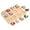 animal, variant on Tachiuwa Wooden Shape Peg Puzzle Activity Fine Motor Skill for Toddlers Baby Children animal