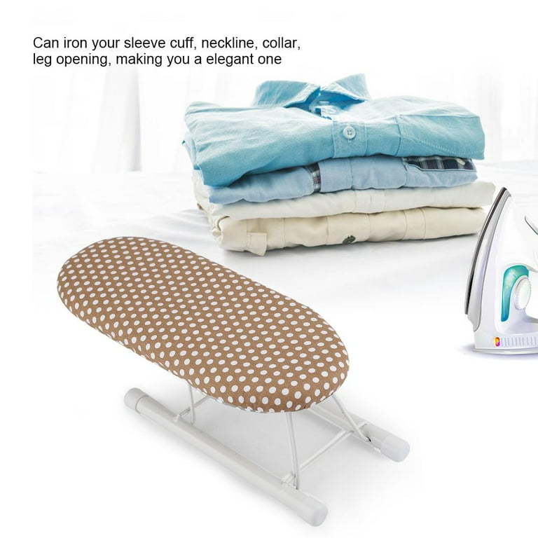 LYUMO Mini Ironing Board Foldable Sleeve Cuffs Collars Ironing Table for  Home Travel Use 