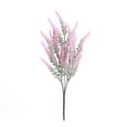 thumbnail image 1 of Decoración de boda, flores falsas, decoración de mesa de flores de plástico, accesorios para arreglos florales en macetas, simulación de flocado de 5 tenedores, lavanda y trigo, 1 of 6