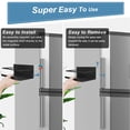 thumbnail image 2 of Paquete de 2 estantes magnéticos para especias para refrigerador, estante magnético fuerte con ganchos extraíbles, refrigerador magnético para sujetar tarros, 2 of 5