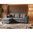 thumbnail image 1 of Sala esquinera Modular Caprice izquierda o derecha, Atlas del Descanso color Gris, 1 of 8