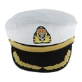 thumbnail image 1 of Adultos itán Sailor Hat Skipper Sombrero Disfraz - Adulto Sunnimix sombrero de capitán niño adulto, 1 of 8