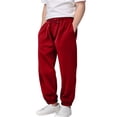 thumbnail image 6 of Ruyang Girls Sweatpants Casual Drawstring Sweat Pants Workout Athletic Joggers with Pockets Cinch Bottoms Athletic Track Pants, 6 of 6