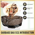 thumbnail image 3 of Bolsas de basura SWIHELP, 100 unidades, 5 rollos, para oficina y cocina, 3 of 7