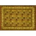 thumbnail image 1 of Ahgly Company Indoor Rectangle Persian Yellow Traditional Area Rugs, 8' x 12', 1 of 4