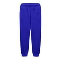 thumbnail image 4 of Tao Tao Joggers Pants Cargo Sweatpants For Big Boys Casual Loose Fit Big and Tall Drawstring Sweatpants Workout Athletic Running Pants Blue 100, 4 of 5