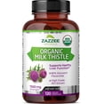 thumbnail image 1 of Zazzee Naturals Cardo Mariano Orgánico Salud Hígado 120cap, 1 of 3