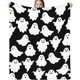 thumbnail image 5 of Manta acogedora con estampado de Halloween - manta de franela súper suave y cálida para sofá, oficina o camping - Regalo perfecto para hombres y mujeres, 5 of 7