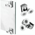 thumbnail image 4 of Ruedas de Ducha Ruedas Arriba y Abajo para Puerta de Ducha Ruedas para Puerta de Ducha de 23 mm Ruedas para Puerta de Ducha Correderas Ruedas para Puerta Corredera de 23 mm 2 Piezas, 4 of 4