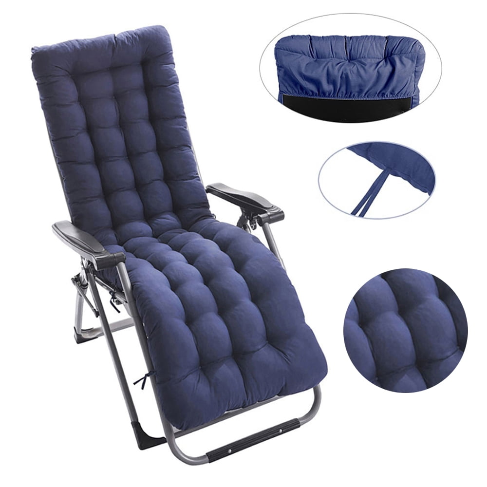 Willstar Sun Lounger Cushions Pad With, Outdoor Recliner Seat Covers
