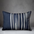 thumbnail image 3 of Creative Products Blue Thin Stripes 14x20 Indoor / Outdoor Pillow, 3 of 3
