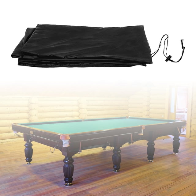 Cubierta para mesa de billar perfecl tela Oxford 9 pies Negro