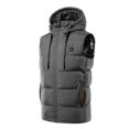 thumbnail image 1 of Chaleco de hombre con calefacción de siete zonas, carga inteligente, impermeable, antiestático, con capucha, cálido, chaqueta para hombre, 1 of 6