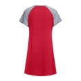 thumbnail image 6 of Women Nursing Nightgown Labor Maternity Nightgown Short Sleeve Breastfeeding Sleep Dress M, 6 of 9