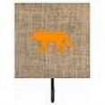 thumbnail image 2 of Carolines Treasures BB1123-BL-OR-SH4 Wolf Burlap And Orange Leash Or Key Holder, 2 of 2