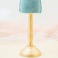 thumbnail image 4 of Rack Retro Jewelry Display Stand Exquisite Fashionable Peacock Blue Jewelry Rack Holder for Home Store, 4 of 5