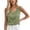 Mint Green-1, variant on Women's Silk Satin Camisole Tank Tops V Neck Dressy Casual Sleeveless Blouse Summer Business Work Shirt Going Out Top
