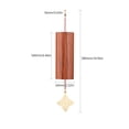 thumbnail image 2 of Campanillas de viento Chakra Chimes de bambú natural, campanillas de viento para meditación, campanillas de viento, 2 of 2