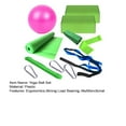 thumbnail image 7 of sunsanly 1 Set Yoga Brick Ergonomics High Bounce Strong Load Bearing Body Shaping Yoga Block Stretching Band 11 Pieces Set Fitness Equipment, 7 of 7
