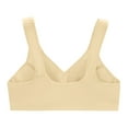 thumbnail image 5 of fheaev Front Closure Bra For Women No Underwire Plus Size Full Coverage Bras Full-Freedom Convenient Front Snap Bras Post Surgery Comfort Front Button Bra Minimizer Bra Wireless Everyday Bras, 5 of 8