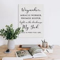 thumbnail image 5 of Inspirational Modern Minimalist Bible Verse Wall Art Decor, Scripture Wall Decor, Christian Waymaker Framed Canvas Poster Print 12 x 15 inch Decoration Painting for Home Office, 5 of 5