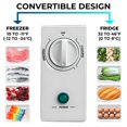 thumbnail image 4 of Kenmore 7 Cu. Ft. Convertible Chest Freezer/Refrigerator, 198L, Garage-Ready, Manual Defrost, Energy-Efficient, White, 4 of 9