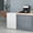 White, variant on HOMCOM 3 Cu Ft Mini Freezer, Reversible Door, Under Counter Freezer, White