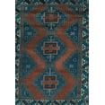 thumbnail image 1 of Ahgly Company Indoor Rectangle Persian Light Blue Traditional Area Rugs, 6' x 9', 1 of 4