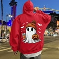 thumbnail image 2 of RMGVDSD Fashion Hoodies For Men Men's Hoodies Sweatshirts Halloween Print Long Sleeve Zip Up Hooded Sweatshirt Jacket Daily Casual Wear Leisure Hoodies XL, 2 of 6