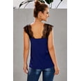 thumbnail image 3 of Women's Blue One More Night Lace Cami Tank, 3 of 20