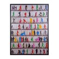 thumbnail image 1 of Yosemite Home Decor 3230001 Modes de Vie Peints à la Main sur Toile Enveloppée&44; Multicolore, 1 of 3