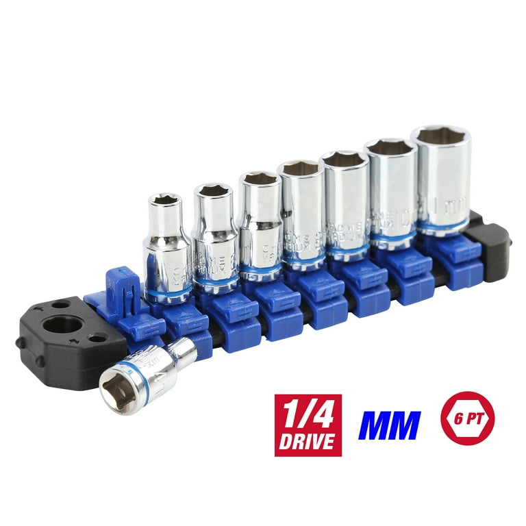 Hyper Tough 20-Piece 1/4-inch Drive Ratchet and Socket Set