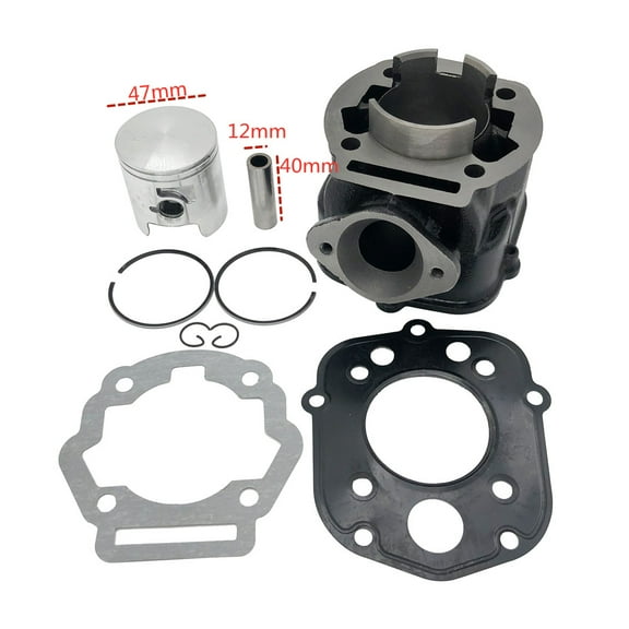 suitable for 47mm Big Bore Cylinder Kit For DERBI SENDA 50cc updated to 70cc Motorcycle Engine Parts