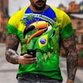 thumbnail image 5 of Camiseta con gráfico de la bandera de Brasil para hombre, ropa con estampado 3D, camiseta de fútbol de Brasil, camisetas de gimnasio, ropa de calle, camisetas de club de fútbol, 5 of 5