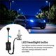 thumbnail image 5 of New 2pcs F2 Car Headlight Led 72w 12000lm Auto Bulb Head Light Lamp 6500k Led Headlight Bulbs(h4), 5 of 5