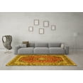 thumbnail image 3 of Ahgly Company Indoor Rectangle Persian Yellow Traditional Area Rugs, 2' x 3', 3 of 4