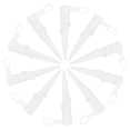 thumbnail image 2 of Miangastore Outil de Calfeutrage Buse Flexible 10 Pcs 4.24x2.16x0.59 Po, 2 of 8