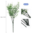 thumbnail image 2 of 20 Paquetes Flores Artificiales Lavanda Imitación Plástico Unique Bargains Decoración Blanco 13.78 Pulgadas, 2 of 6
