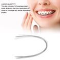 thumbnail image 4 of Alambre De Arco De Ortodoncia, Previene La Deformación A Prueba De óxido Alambre De Arco Dental Flexible 0.016 Pulgadas Alta Plasticidad 100 Piezas Para Hospitales Dentales Para, 4 of 7